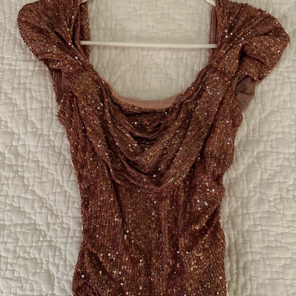 HELLO MOLLY Sparkly pink dress - Picture 2 of 4